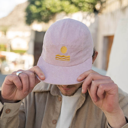 Purple Sea 5 Panel Cap