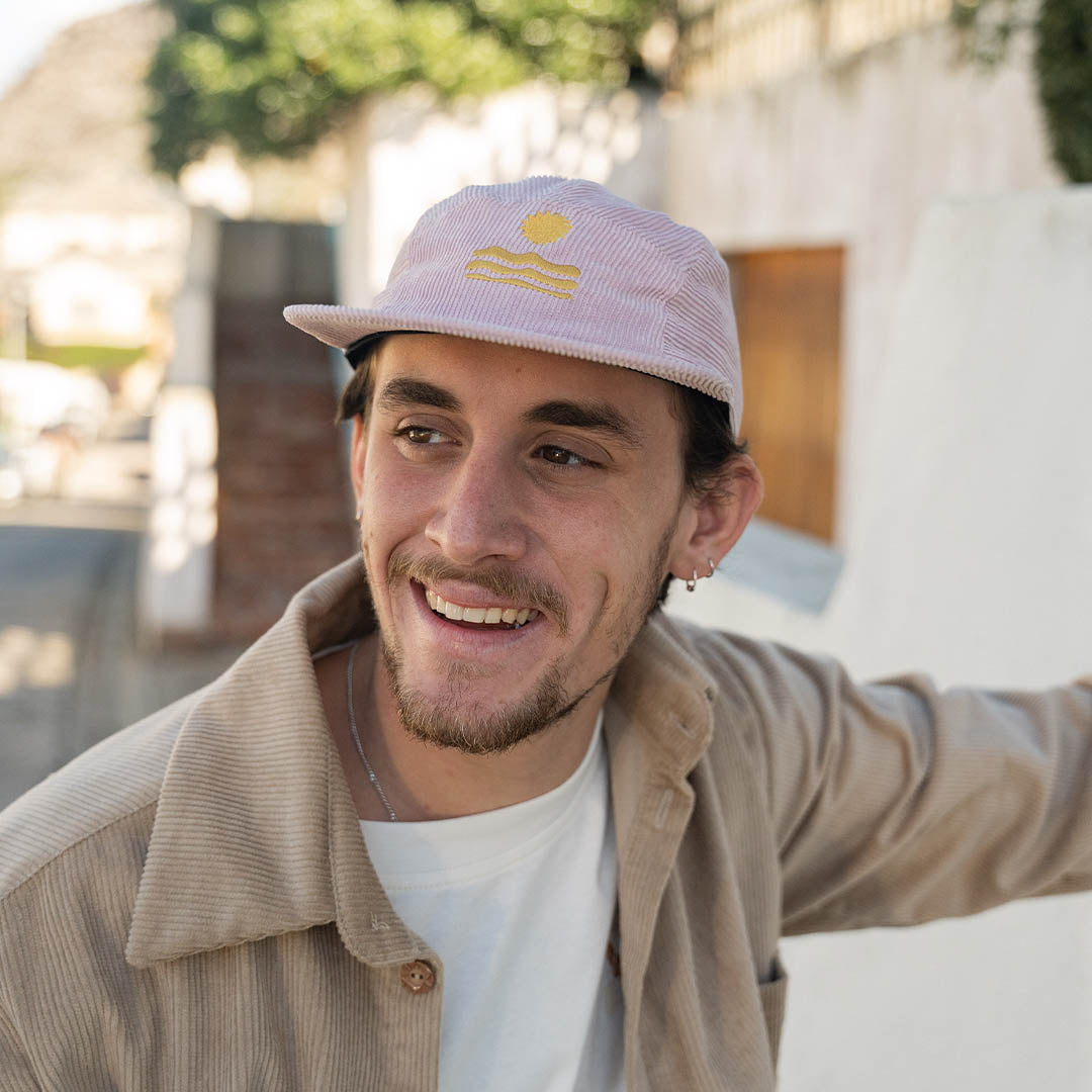 Purple Sea 5 Panel Cap