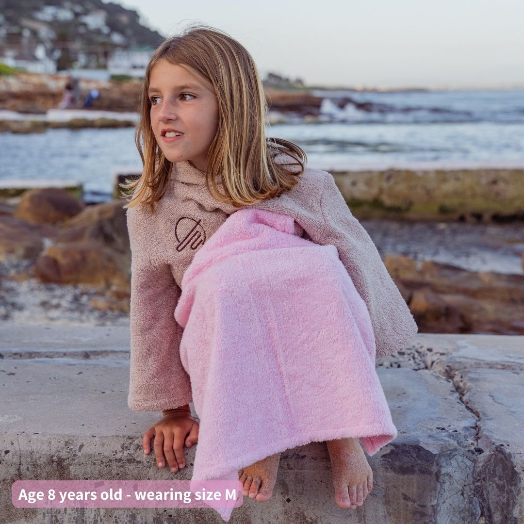 Kids Sorbet Pink Towelie