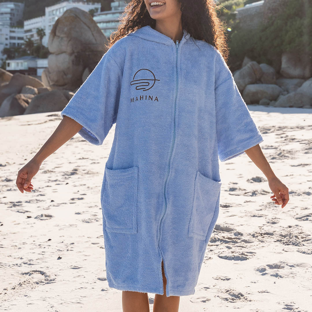Zip Salt Blue Towelie