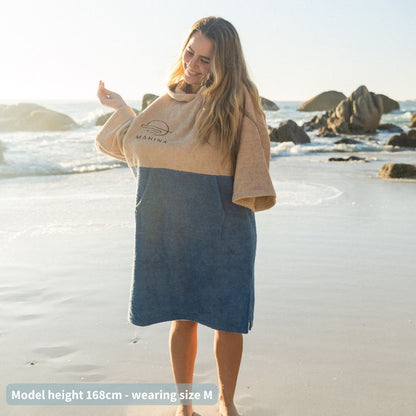 Seaside Navy Blue Towelie