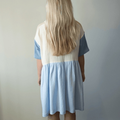 Seabreeze Muslin Short Multi Colour Dress