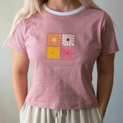 Retro Floral T-shirt