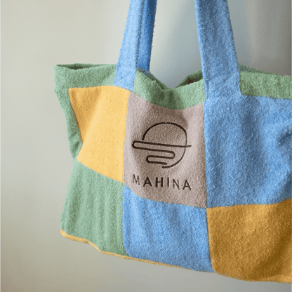 Up-Cycled Towel Tote Bag
