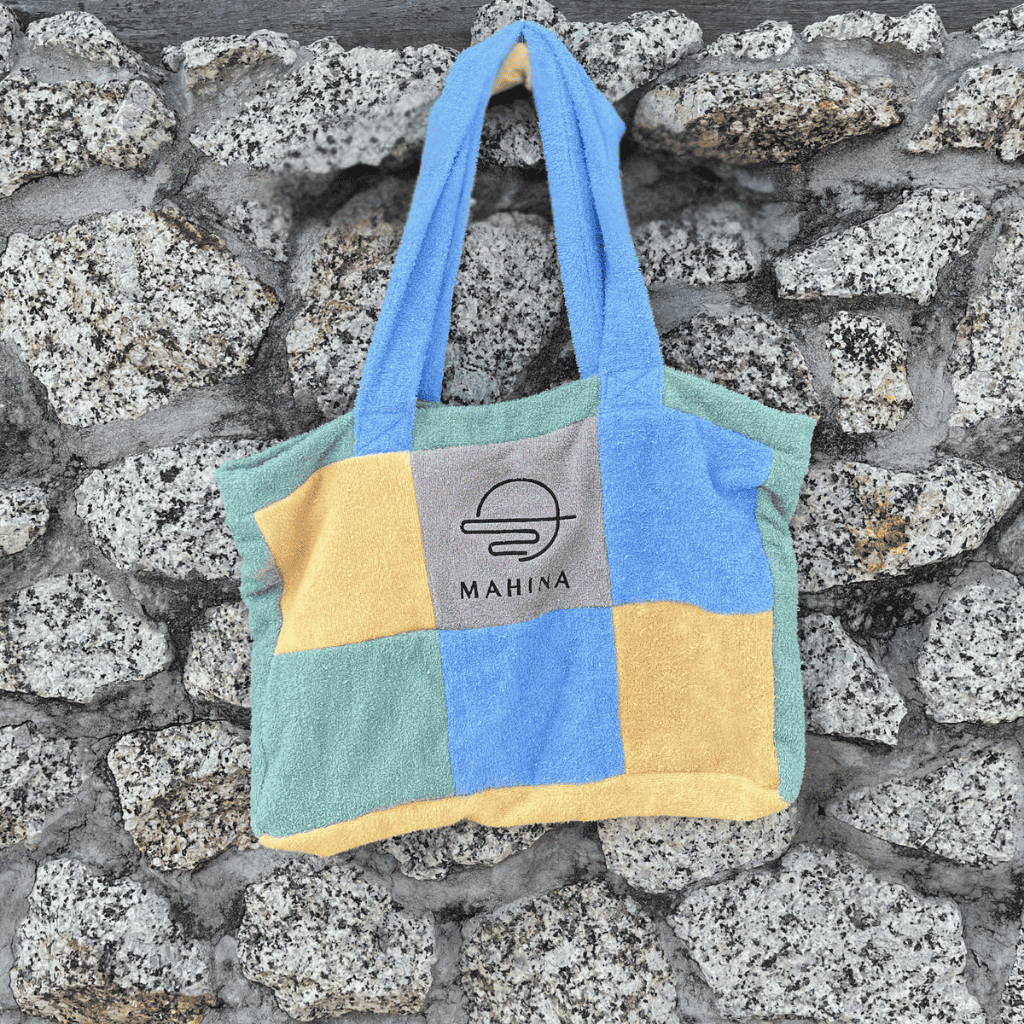 Up-Cycled Towel Tote Bag